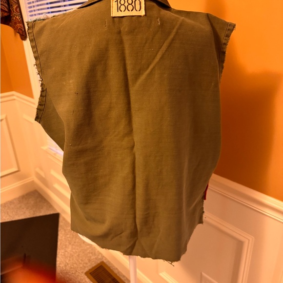 Riley Vintage patchwork vest size: M - Picture 2 of 3